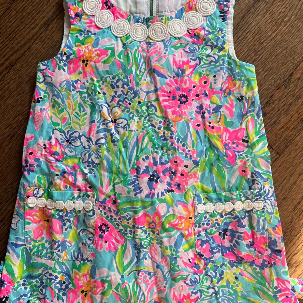 Lilly Pulitzer Vibrant Floral Kids Dress